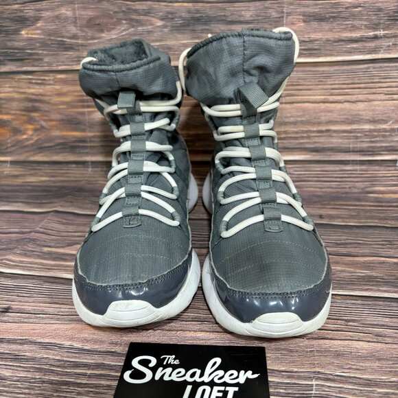 Nike Roshe One Hi Women's Gray Lace Up Boots Size 8.5 - Picture 2 of 8